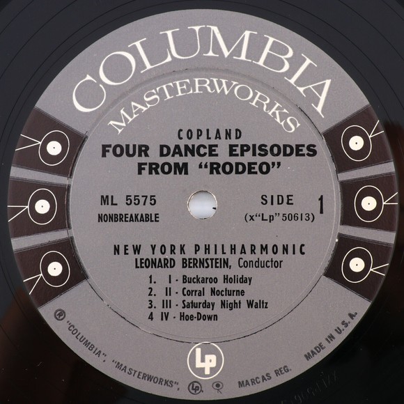 Copland-Leonard Bernstein, New York Philharmonic–Billy The Kid/Rodeo LP Record - Picture 7 of 16